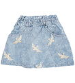Copenhagen Colors Nederdel - Denim Blue Stripe