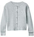 Calvin Klein Cardigan - Strik - Coated - Sølv