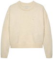 Calvin Klein Bluse - Polyester/Uld - Whitecap Gray