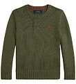 Polo Ralph Lauren Bluse - Strik - Mint Olive