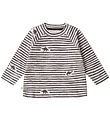 That's Mine Bluse - Rib - Aksel - Mono Dino Stripe