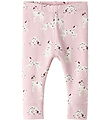 Name It Leggings - NbfKilas - Bleached Mauve/Cloud Dancer