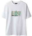 LMTD T-shirt - NlmAnders - Bright White