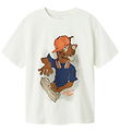 Name It T-shirt - NkmNova - Cloud Dancer