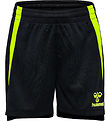 Hummel Shorts - hmlLEAD - Black/Green Gecko
