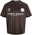 Jack & Jones T-shirt - JcoCover Retro Football - Seal Brown