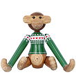Kay Bojesen Træfigurer - Abe Julesweater 2025 - Mini Grøn