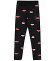 Stella McCartney Kids Leggings - Black/Red Lips