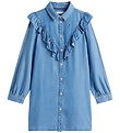 Tommy Hilfiger Kjole - Flæser - Blå