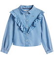 Tommy Hilfiger Bluse - Flæser - Blå
