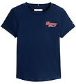 Tommy Hilfiger T-shirt - Flock - Dark Night Navy