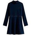Tommy Hilfiger Kjole - Essential - Dark Night Navy