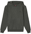 Mads Nørgaard Hættetrøje - Sweat - Charcoal Melange