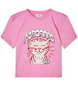 Mads Nørgaard T-shirt - Fuchsia Pink