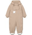 Mini A Ture Snowsuit - MatWisti Fleece - Savannah Tan