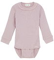 Minymo Body l/æ - Rib - Shadow Gray