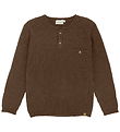 Minymo Bluse - Strik - Chocolate Chip