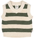 Müsli Vest - Strik - Stripe - Oak
