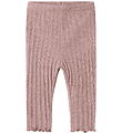 Name It Leggings - Uld - Rib - NbfWossa - Antler