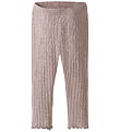 Name It Leggings - Uld - Rib - NbfWossa - Shadow Gray