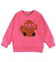 DYR-Cph Sweatshirt - Dyrbellow - Spicy Pink Roed Peace Pand