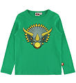DYR-Cph Bluse - Dyrshedding - Grass Green Triceratops