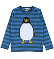 DYR-Cph Bluse - Dyrroar - Dk Slate/Warm Blue Pingvin