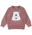 DYR-Cph Sweatshirt - Dyrbellow - Dk rose Beige Isbjoerne Mor
