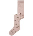 Name It Strømpebukser - Uld - NmfWak - Shadow Gray/Small flowers