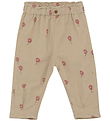 Minymo Bukser - Fløjl - Oxford Tan