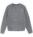 Creamie Bluse - Strik - Glitter - Iron Gate