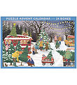 Vissevasse Puslespil Kalender - 24 Boxes - 1000 Brikker - Christ
