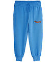 Mini Rodini Sweatpants - Dog - Blå
