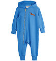 Mini Rodini Heldragt - Dog - Baby Onesie - Blå
