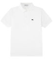 Lacoste Polo - Piqué - Hvid