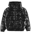 Grunt Puffer Jacket - GROdin - Black Shine