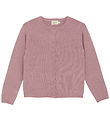 Creamie Cardigan - Pointelle - Woodrose