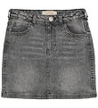 Creamie Nederdel - Light Grey Denim