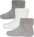 MP Strømper - 3-pak - Light Brown Melange