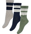 MP Strømper - 3-pak - Anker - Light Brown Melange