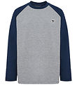 Hummel Bluse - HmlJR - Dress Blues m. Logo