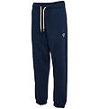 Hummel Sweatpants - HmlJR - Dress Blues m. Logo