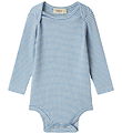 MarMar Body l/æ - Rib - Modal - Ben - Blue Stripe