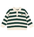 Konges Sløjd Polobluse - Manis - Strik - Pine Grove Stripe