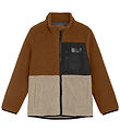 Color Kids Fleece Jakke - Nuthatch