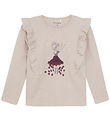 Minymo Bluse - Smoke Gray