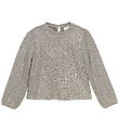 Minymo Bluse - Glitter - Silver