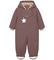 Mini A Ture Snowsuit - MatWisti Fleece - Peppercorn Plum