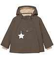 Mini A Ture Vinterjakke - MatWang Fleece - Tarmac green