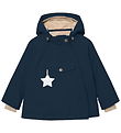 Mini A Ture Vinterjakke - MatWang Fleece - Outer Space
